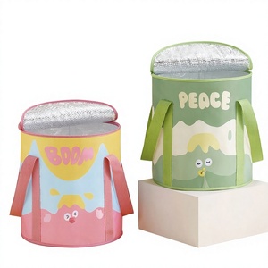 Baignoire pliable pour enfants à température constante, design extra profond, avec couvercle isolant pour les mollets, pour usage domestique et voyage - Product Image 1