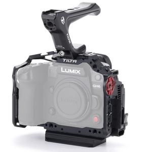 TA-T15-A-B กรงกล้องสำหรับ LUMIX <span class=keywords><strong>GH6</strong></span>ชุดพื้นฐานสีดำรองรับอุปกรณ์เสริมต่างๆแท่นขุดเจาะกล้อง - Product Image 2