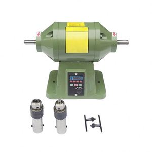 Machine à polir les arbres à roue, de type table, à vitesse réglable, pour le bois, le métal, le cuir et le tissu - Product Image 5