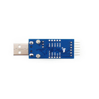 Placa USB UART Waveshare FT232 (Tipo A) FT232R FT232RL RS232 TTL Serial de Montaje Superficial Compatible con Mac/Linux/Android/WinCE/Windows