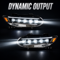Phares à LED matriciels à succès avec 5 lentilles de projecteur, amélioration modifiée Ascend pour Honda Accord 2019-2022
