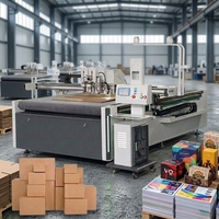 Plotter de Corte CNC Digital de Tipo Pesado de Alta Gama con Precio Competitivo para Tablero KT, Pancartas y Cajas Corrugadas con Cámara CCD