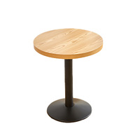 Table de salle à manger carrée en bois de café de bonne qualité, meuble de salle à manger de restaurant moderne portable Offre Spéciale