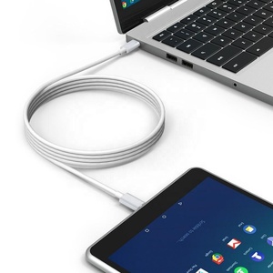 Cheap Type C to Type C 3A Quick Charging Data Cable, 1M <b>USB</b> C PVC, for Samsung Galaxy, LG Motorola - Product Image 4