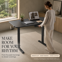 Table élévatrice intelligente AOR avec placage en bois massif à motif noir et hauteur réglable pour levage libre – Vente en gros usine