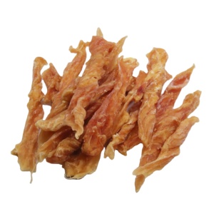 Yüksek kaliteli Pet gıda tavuk şeritler köpek maması eğitim ödül gıda köpekler tavuk şeritler - Product Image 2