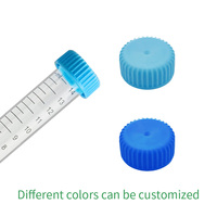 Tube à centrifuger en plastique personnalisé pour laboratoire, à fond conique, gradué, stérile, jetable, 15 ml, 50 ml