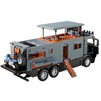 Modèle de voiture tout-terrain réaliste à grande échelle en alliage, échelle 1:24, de Chenghai, en boîte, pour décoration, camionnette, boîte couleur