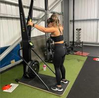 Skieur musculaire en acier d'équipement de forme physique de gymnase de simulateur de ski d'intérieur commercial pour l'entraînement