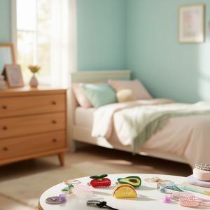 Fermagli per capelli Tz Fruit da 9 cm con design a cartoni animati per donne e ragazze, in plastica casual di alta qualità - Product Image 2