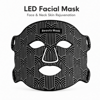 Coffret Cadeau Masque Lumineux LED – Masque Facial Élégant pour Soins de la Peau, Idéal pour Anniversaire et Noël