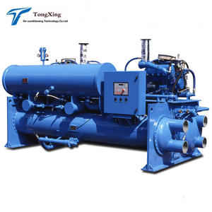 Faible <span class=keywords><strong>consommation</strong></span> 100-600KW de refroidisseur industriel de vis avec le climatiseur refroidi à l'<span class=keywords><strong>eau</strong></span> de compresseur de vis - Product Image 2