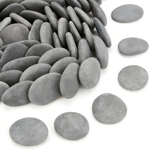 Adoquines Ovalados de Piedra Natural, Guijarros Finos <span class=keywords><strong>para</strong></span> Manualidades, Ecológicos, Duraderos, <span class=keywords><strong>para</strong></span> Uso en Escuelas y Parques - Product Image 3
