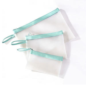 Waterproof Clear TPU Document Bag Eco-Friendly Soft Carry Pouch for A/A5/A6 for School Office <strong>Filing</strong> Cosmetic Toiletry <strong>Storage</strong> - Product Image 6