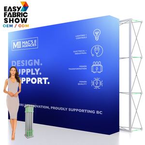 Afficheur pop-up en tissu avec logo personnalisé, idéal pour la <span class=keywords><strong>promotion</strong></span> de la marque - Product Image 1