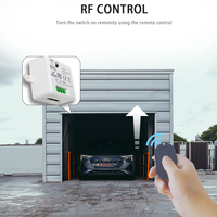 Interruptor de Control Remoto Inalámbrico Universal de 433 Mhz, 110 V, 220 V, 10 A, Mini Receptor de Relé, Control Remoto para Lámpara LED del Hogar