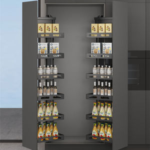 TKK tiroirs coulissants modernes à fermeture en douceur organisateur d'armoires de cuisine hautes paniers de rangement de <span class=keywords><strong>garde</strong></span>-<span class=keywords><strong>manger</strong></span> armoires à Installation facile - Product Image 6