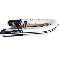 Bateau pneumatique semi-rigide (RHIB/RIB) de 10,5 pieds pour 5 personnes avec compartiment de proépilote, idéal pour le divertissement extérieur de luxe – Fabrication OEM/ODM en Chine