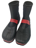 Bottes en caoutchouc néoprène pour hommes, chaussures de sport décontractées à lacets, baskets à plateforme sauvage, chaussures en caoutchouc vulcanisé bon marché