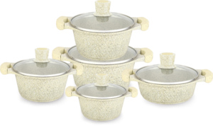 Ucclife OEM canh nồi đồ nấu nướng không dính 10 cái Granite tùy chỉnh - Product Image 4