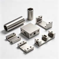 Pièces Métalliques Fabriquées, Services d'Usinage CNC, Kit Métallique Anodisé Noir, Fraisage CNC, Électroérosion à Fil, Prototypage Rapide