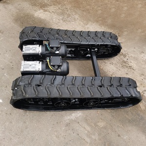 Petit châssis électrique de chenilles, châssis de chenilles, respectueux de l'environnement, mini <span class=keywords><strong>outil</strong></span> de transport multifonctionnel - Product Image 3