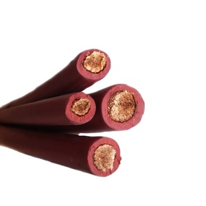 Esnek bakır 4/0 awg 240sqmm 25mm2 32mm2 35mm2 kauçuk elektrik Weldinig kablo - Product Image 1