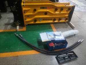 SOOSAN SB81 poids de support de disjoncteur hydraulique de type à dessus ouvert pour excavatrices de 18 à 26 tonnes pour creuser un nouveau moteur de démolition - Product Image 3