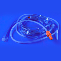 Cannule nasale à oxygène jetable en PVC, tube nasal à oxygène