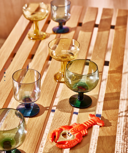 Verres à whisky et à vin bleus de luxe, faits à la main, de haute qualité, personnalisés, haut de gamme, les plus vendus des restaurants - Product Image 5