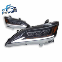 Pour Lexus ES 2006-2012 : Amélioration des phares Matrix 3 yeux de chat 6+6 faisceaux, Plug & Play. Les modèles 06-09 nécessitent le remplacement du pare-chocs avant.