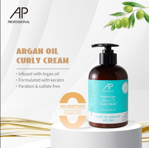 Produit pour <span class=keywords><strong>cheveux</strong></span> <span class=keywords><strong>bouclés</strong></span> hydratant longue durée AP Private Label en gros 300 ml <span class=keywords><strong>Crème</strong></span> de soin des <span class=keywords><strong>cheveux</strong></span> <span class=keywords><strong>bouclés</strong></span> naturelle et biologique à l'huile d'argan - Product Image 2