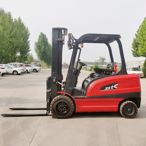 עיצוב חדש ce epa יורו 5 מלגזה חשמלי 4 כונן גלגל 2.5 טון מלגזה הידראולי תעשיות מסעדה מלגזה - Product Image 2