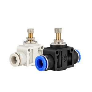 Vanne de régulation pneumatique SA, tuyau d'air réglable, taille de port 1/4 pouce, commande manuelle pour la régulation du débit d'air, vanne haute pression - Product Image 1