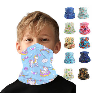 Cache-cou multifonctionnel en polyester/viscose pour enfants, motif dessin animé, idéal pour le cyclisme et les activités de plein air - Product Image 3