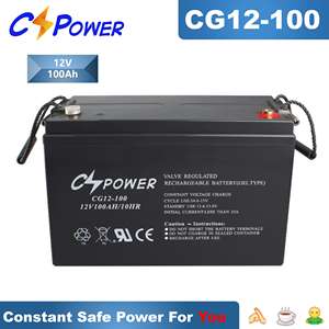 CSPower 12V100ah 12V 100ah 120Ah 90Ah 75Ah 60Ah 50Ah 250Ah UPSAGMバッテリー蓄電池VRLASMF充電式工場CG12-250 - Product Image 4