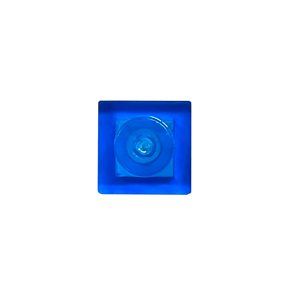 Bleu transparent