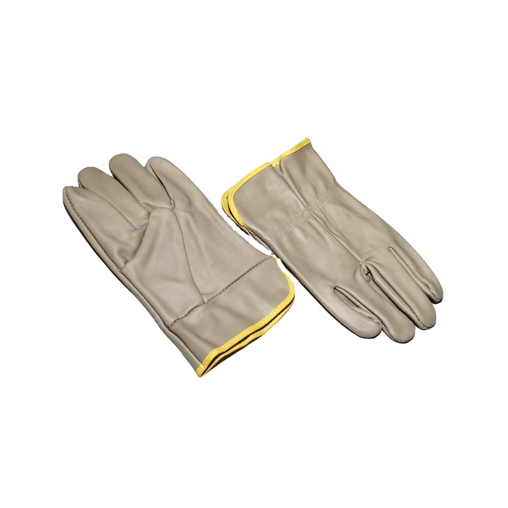 Calf Skin Working Gloves - Large, IMPA Code 190112 | Durable