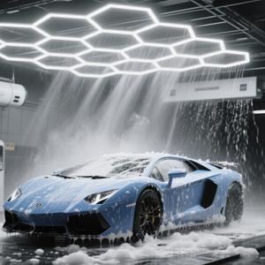 1pcs-8pcs RGB tổ ong dẫn ánh sáng Ống trần chiếu sáng hình lục giác dẫn đèn xách tay cho tự động xe cơ thể văn phòng & vườn hội thảo sử dụng - Product Image 2