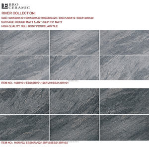 Baldosas de Granito Gris Oscuro de Alta Calidad, 100% Cuerpo Completo, Acabado Mate Rugoso Antideslizante para Estacionamientos, Terrazas y Piscinas - Product Image 4