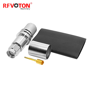 Nhà máy cung cấp SMA nam uốn cắm wtr400 rg8 EZ rg213 rg214 Cáp RF đồng trục Coax kết nối các loại SMA (RF) trong kho RoHS - Product Image 3