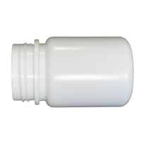Bouteille en plastique HDPE de 50ML pour emballage pharmaceutique de pilule de comprimé de capsule de médecine solide orale avec la fabrication de bouchon à vis