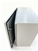 Boîtier de distribution d'alimentation extérieur étanche IP65 en métal pour systèmes de contrôle électrique industriels