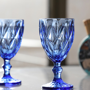 Bộ Đồ Ăn Sinh Thái Độc Đáo Trang Trí Đám Cưới Sang Trọng Nhà Máy Trung Quốc 2021 Ly Thủy Tinh Màu Hổ Phách Cốc Thủy Tinh Đựng Nước Uống - Product Image 4