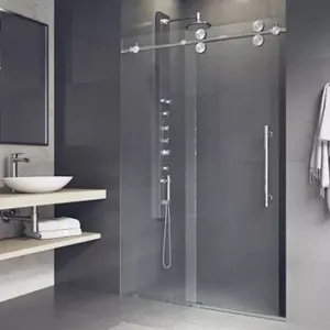 Tempered Safety Glass Sliding Shower Enclosure