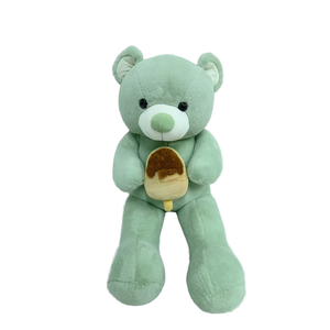 Oso de peluche personalizado, oso de peluche personalizado, oso de peluche suave y bonito con un cono de helado - Product Image 5
