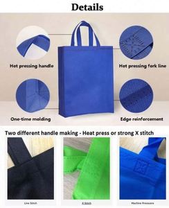 Bolsas de Compra con Logotipo, Bajo Pedido Mínimo, Bolsas Reciclables No Tejidas - Product Image 4