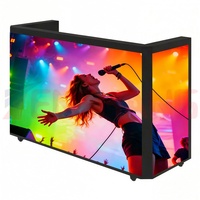 Pantalla LED Móvil Plegable Personalizada para DJ con Ruedas Universales, Pantalla Flexible GOB HD de Alto Brillo, Control por Aplicación Móvil