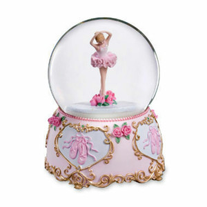 Bebé Souvenirs <span class=keywords><strong>Ballerina</strong></span> Snow Globe Resina Artesanía Producto - Product Image 5