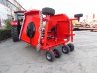 Coupe-herbe rotatif à ailes flexibles de 4,5 mètres avec boîte de vitesses, haute productivité, vente chaude de l'usine Yuntai